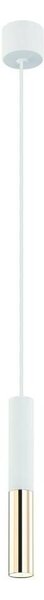 Open Design OR80841 - Lustră SLIMI suspendată pe cablu, 1xG9/3,5W/230V, alb/auriu