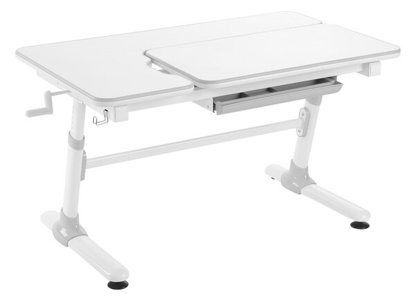 Birou IT ergonomic Sit-Stand (sezut-in picioare), E505, Gri