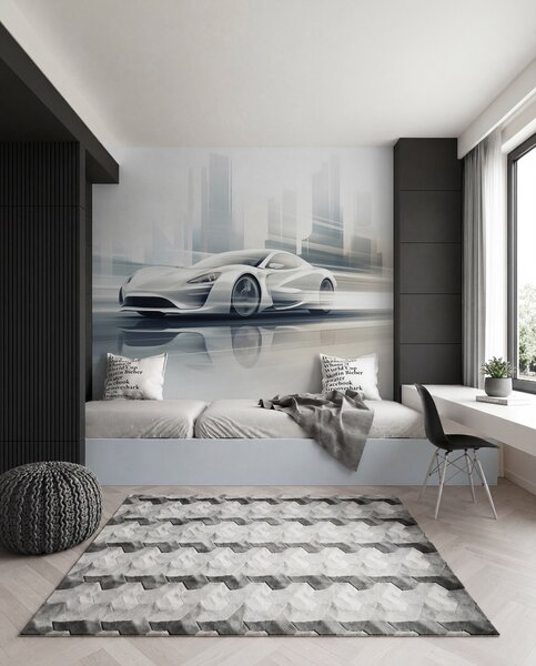 Tapet Mașină, Fototapet orașe și țări, w05206 : Uwalls.ro