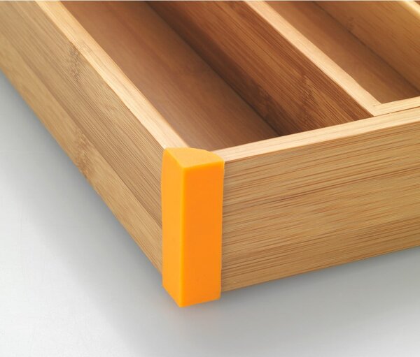 Organizator din bambus pentru tacâmuri Maximex Tray