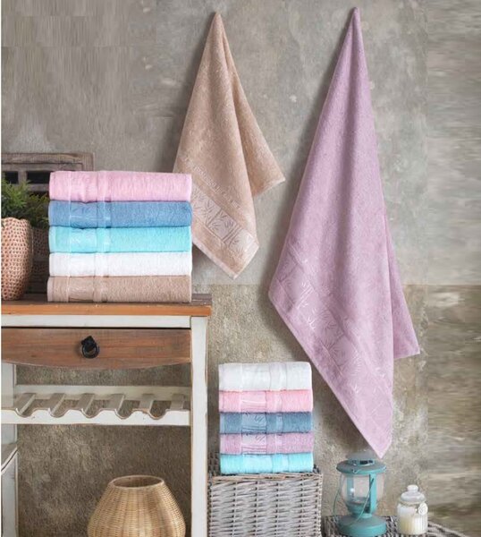 Set prosoape baie 2 buc, jacar,90x50 cm