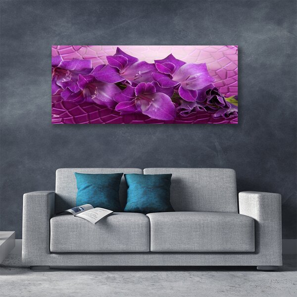 Tablou pe panza canvas Flori roz Floral