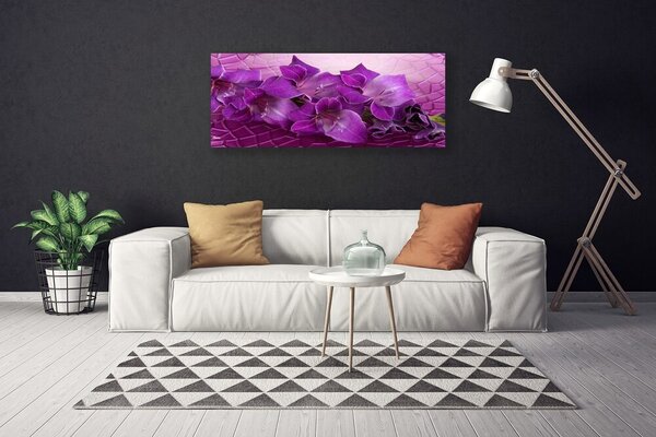 Tablou pe panza canvas Flori roz Floral