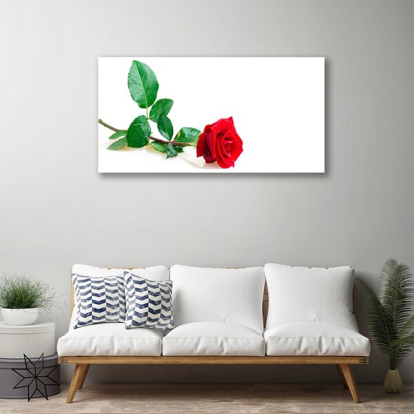 Tablou pe panza canvas Rose Floral Red