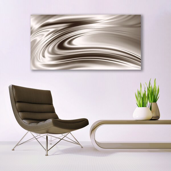 Tablou pe panza canvas Abstract Art Gri Maro