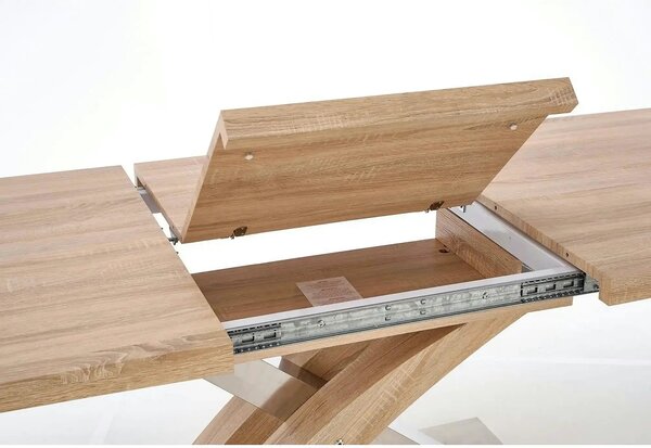 Masa extensibila SANDOR, stejar, 160/220x90x77 cm