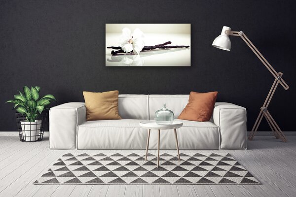 Tablou pe panza canvas Florale flori albe
