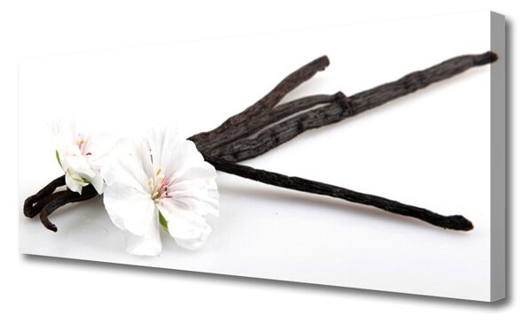 Tablou pe panza canvas Florale flori albe