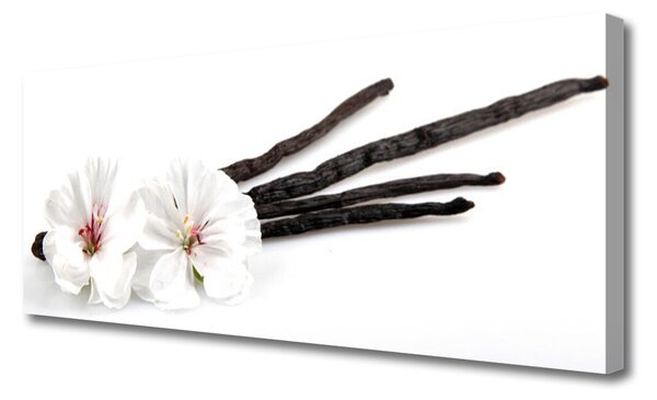 Tablou pe panza canvas Florale flori albe