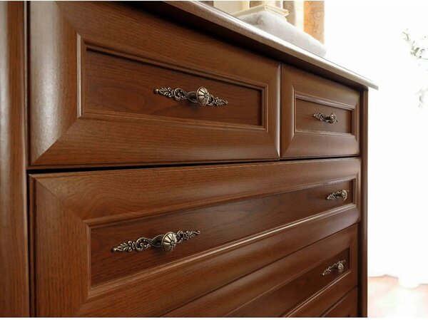 Comoda clasica KENT EKOM3D1S, castan, PAL, 154x45x91 cm