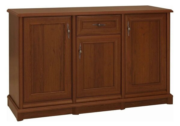 Comoda clasica KENT EKOM3D1S, castan, PAL, 154x45x91 cm