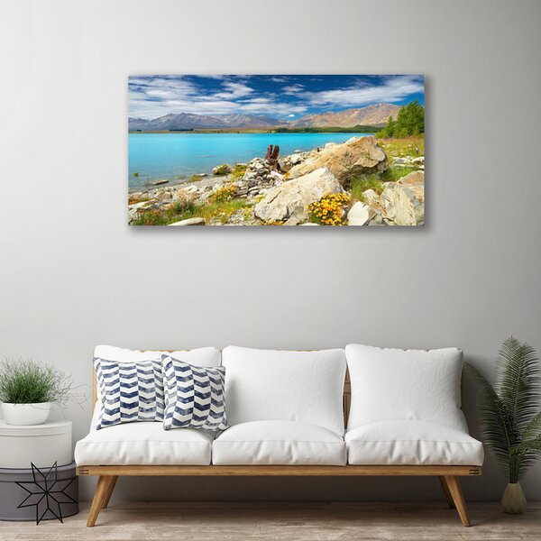 Tablou pe panza canvas Sea Peisaj Albastru
