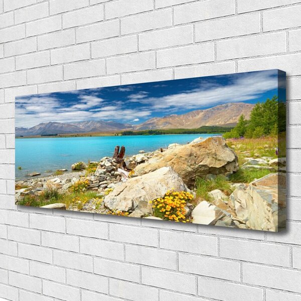 Tablou pe panza canvas Sea Peisaj Albastru