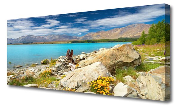 Tablou pe panza canvas Sea Peisaj Albastru