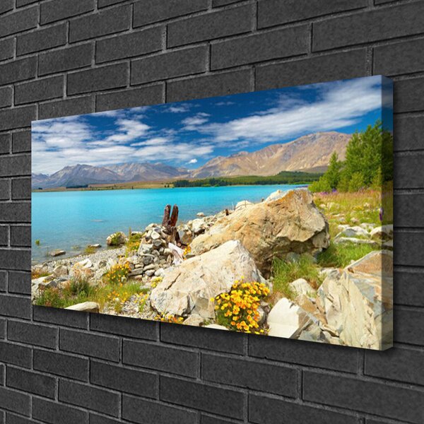 Tablou pe panza canvas Sea Peisaj Albastru