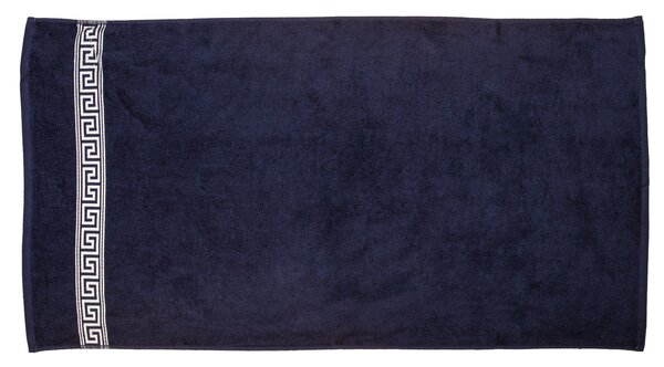 Prosop de maini GREEK 50 x 90 cm albastru inchis, 100% bumbac