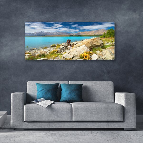 Tablou pe panza canvas Sea Peisaj Albastru