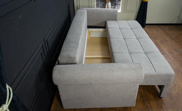 Canapea Extensibilă Elsa Bonell Mini, Bej inchis