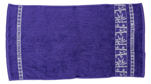 Prosop bambus BAMBOO 70x140 cm mov, 70% bambus | 30% bumbac