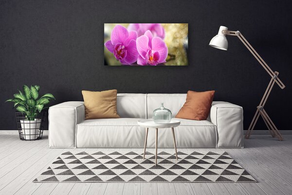 Tablou pe panza canvas Flori roz Floral