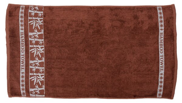 Prosop bambus BAMBOO 70x140 cm maro, 70% bambus | 30% bumbac