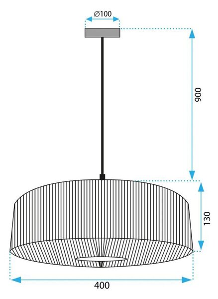 Lampă de tavan APP1296-1CP GREEN