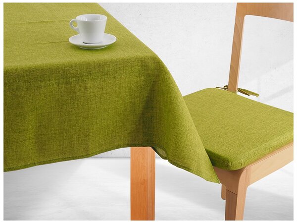 Fata de masa Melange verde Dimensiune: Ø 140 cm