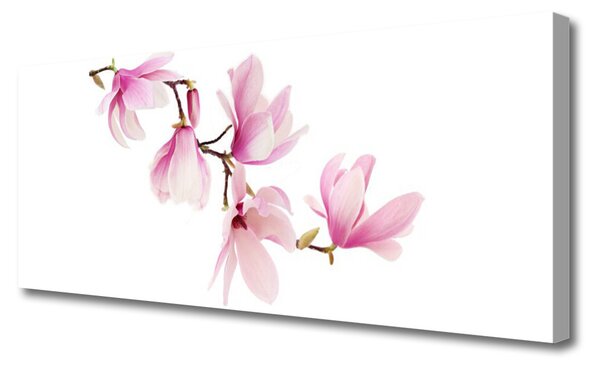 Tablou pe panza canvas Flori roz Floral