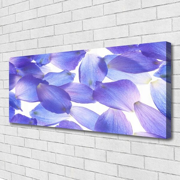 Tablou pe panza canvas Petale Floral violet