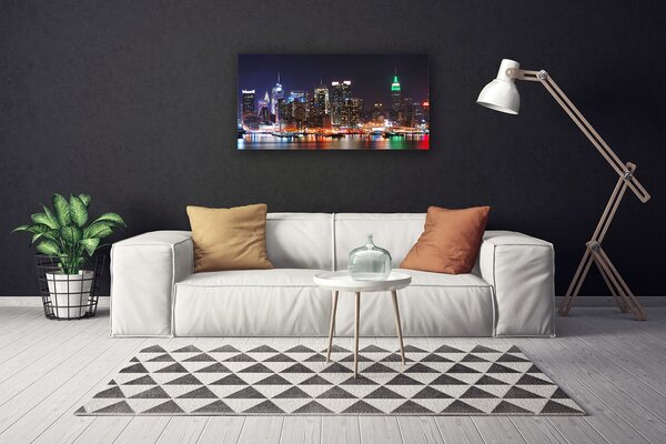 Tablou pe panza canvas Oraș Case Multi