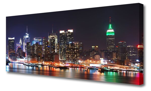 Tablou pe panza canvas Oraș Case Multi
