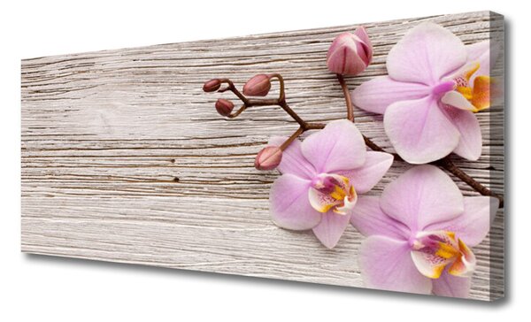 Tablou pe panza canvas Flori roz Floral