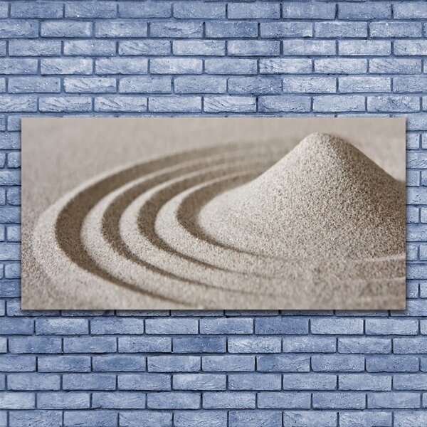 Tablou pe panza canvas Sand Art Gray