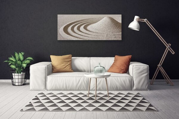 Tablou pe panza canvas Sand Art Gray