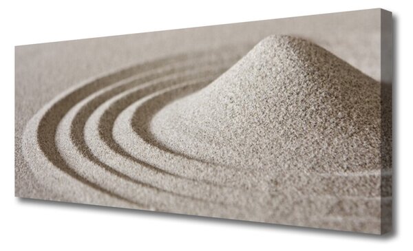 Tablou pe panza canvas Sand Art Gray
