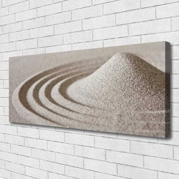 Tablou pe panza canvas Sand Art Gray
