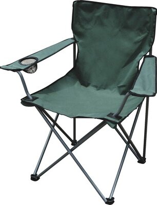 Scaun camping pliabil 81 x 52 x 85 cm, verde