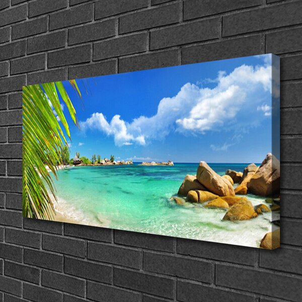 Tablou pe panza canvas Sea Peisaj Albastru