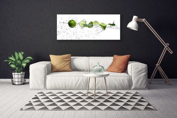 Tablou pe panza canvas Apa Lime Bucătărie Verde