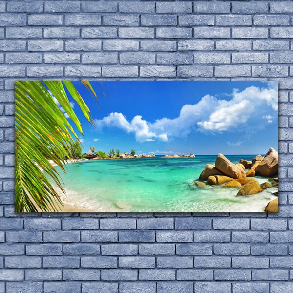 Tablou pe panza canvas Sea Peisaj Albastru