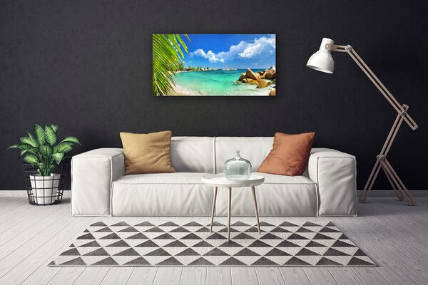 Tablou pe panza canvas Sea Peisaj Albastru