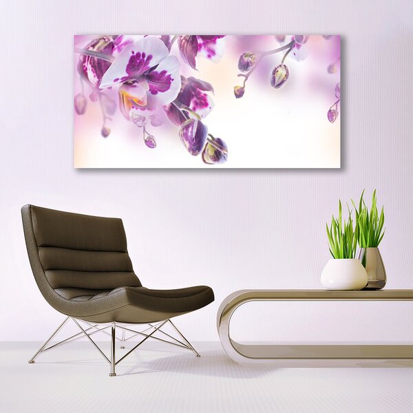 Tablou pe panza canvas Flori roz Floral