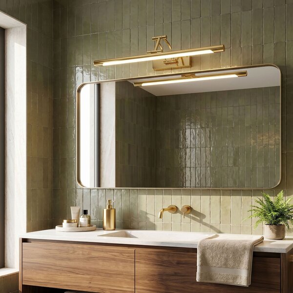 Aplică LED pentru baie SWE020-1W 60cm Gold
