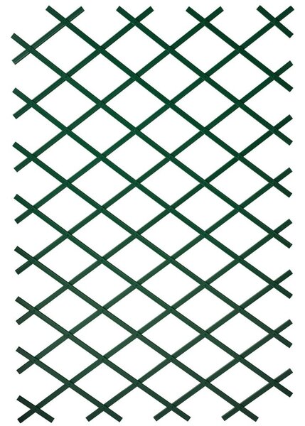 Nature Gard de grădină tip Trellis, 50 x 150 cm PVC, verde, 6040702
