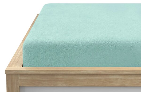 Cearsaf Cocolino microplus cu elastic SOFT 90x200 cm mentol