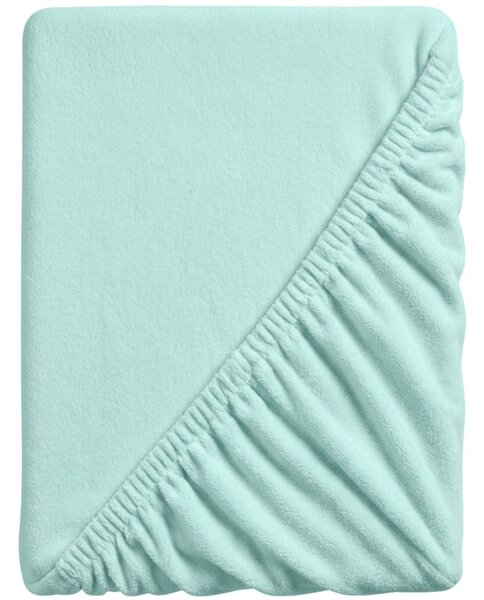 Cearsaf Cocolino microplus cu elastic SOFT 90x200 cm mentol