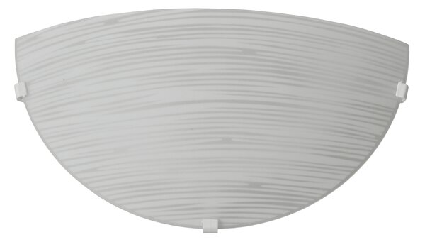 Aplică Klausen Noe D300-2 Simplicity Albă 15x30x8.5cm 1xE27 Corp Iluminat Perete Modern Clasic pentru Hol Dormitor Living Design Elegant Durabil