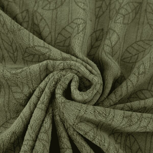 Cearsaf Cocolino microplus cu elastic GRENA 90x200 cm verde
