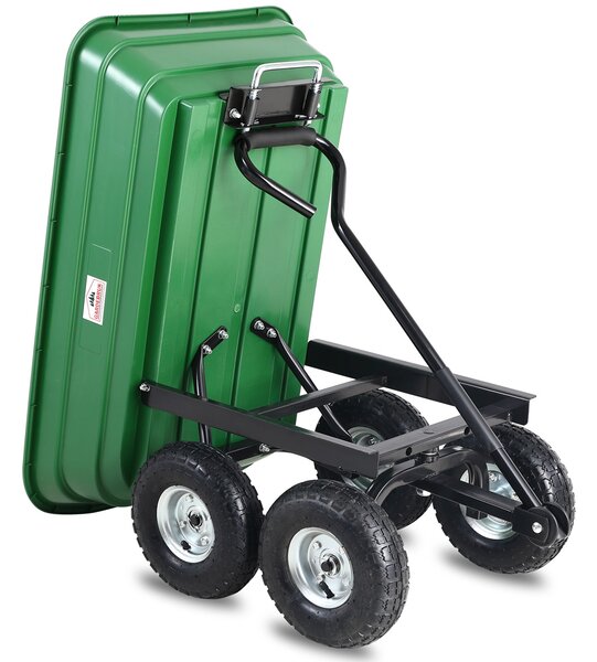 Deuba Cărucior de grădină 103,5x51x92,5cm - verde