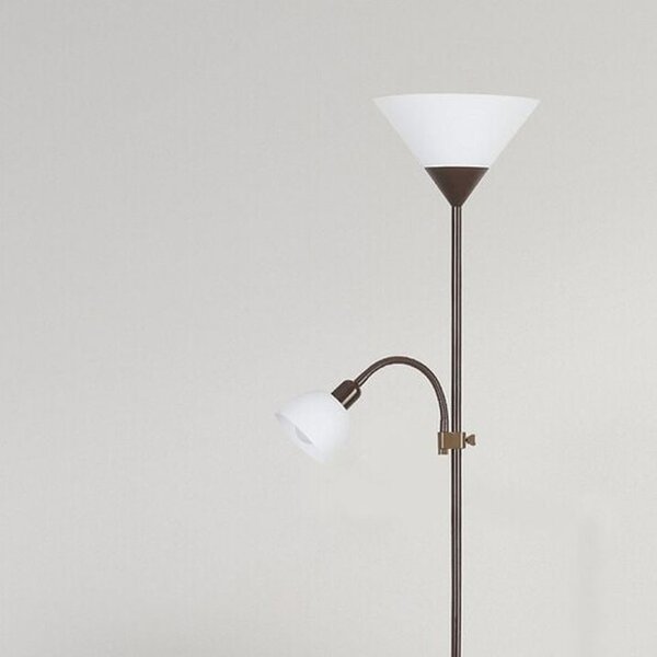 Rabalux Action lampă de podea 2x100 W alb-maro 4188